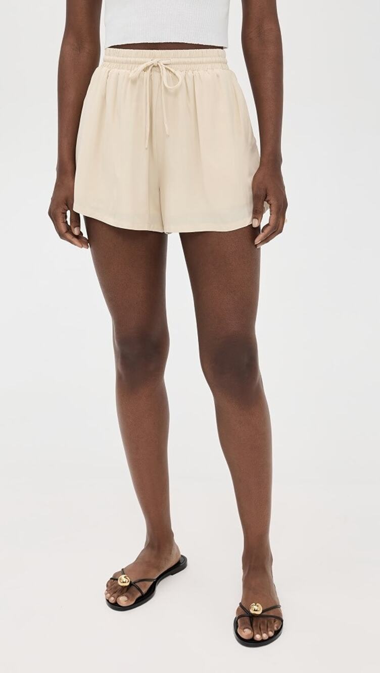 New Seven Wonders Adelyn Shorts in Sand Women's Size XL